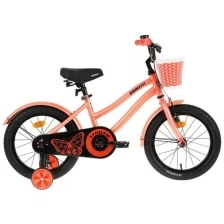 Детский велосипед GRAFFITI Flower 16", персиковый 7461790